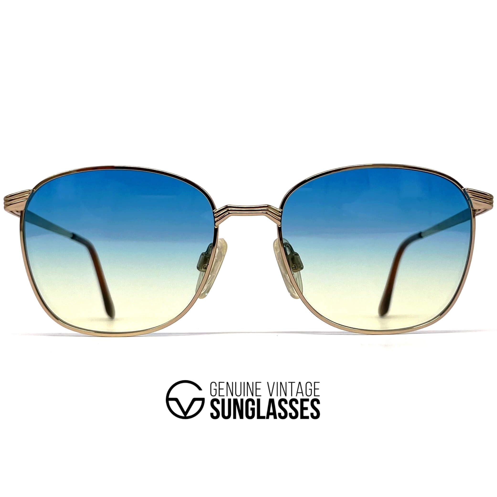 Vintage YVES SAINT LAURENT 4031 gold sunglasses
