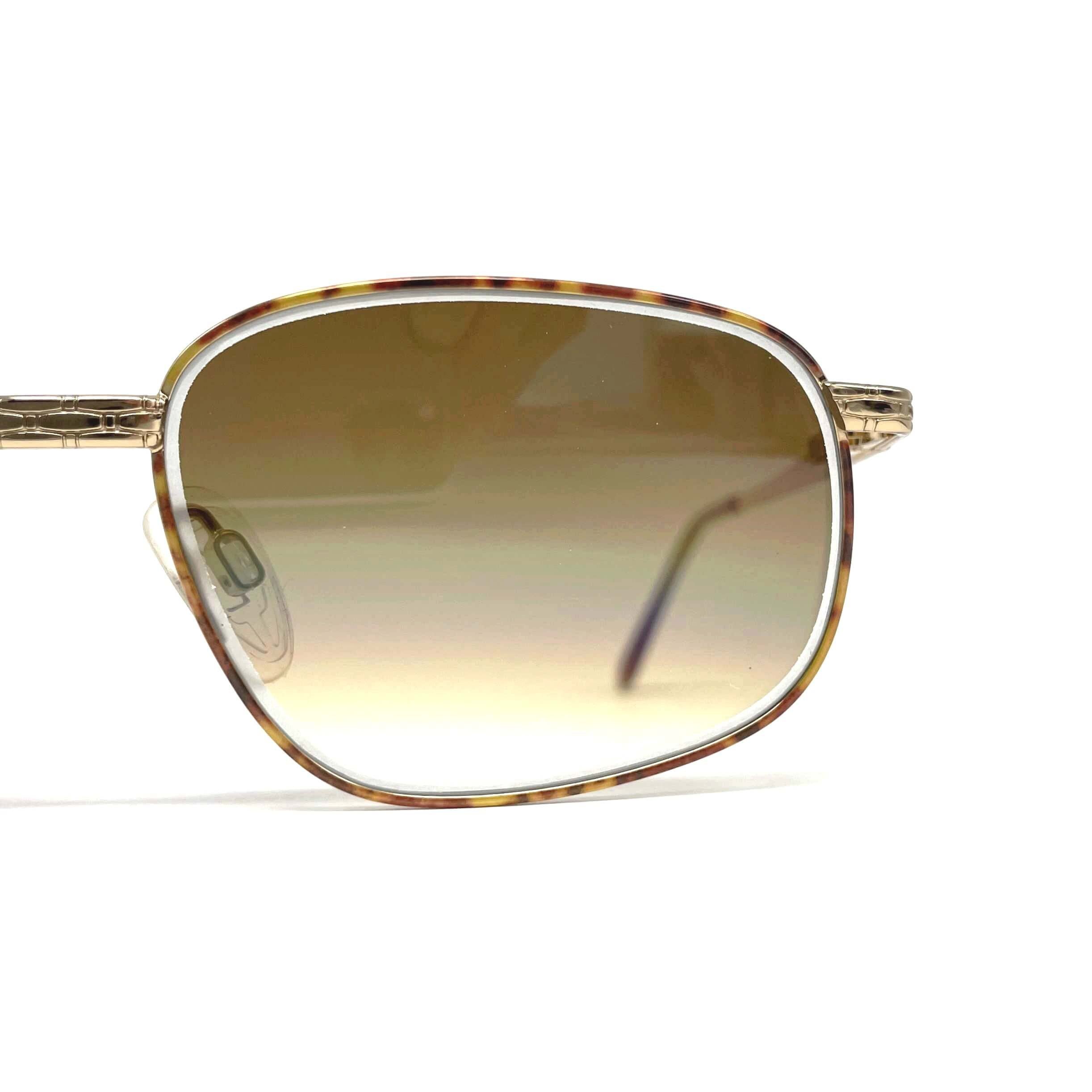 Vintage YVES SAINT LAURENT 4049 gold sunglasses