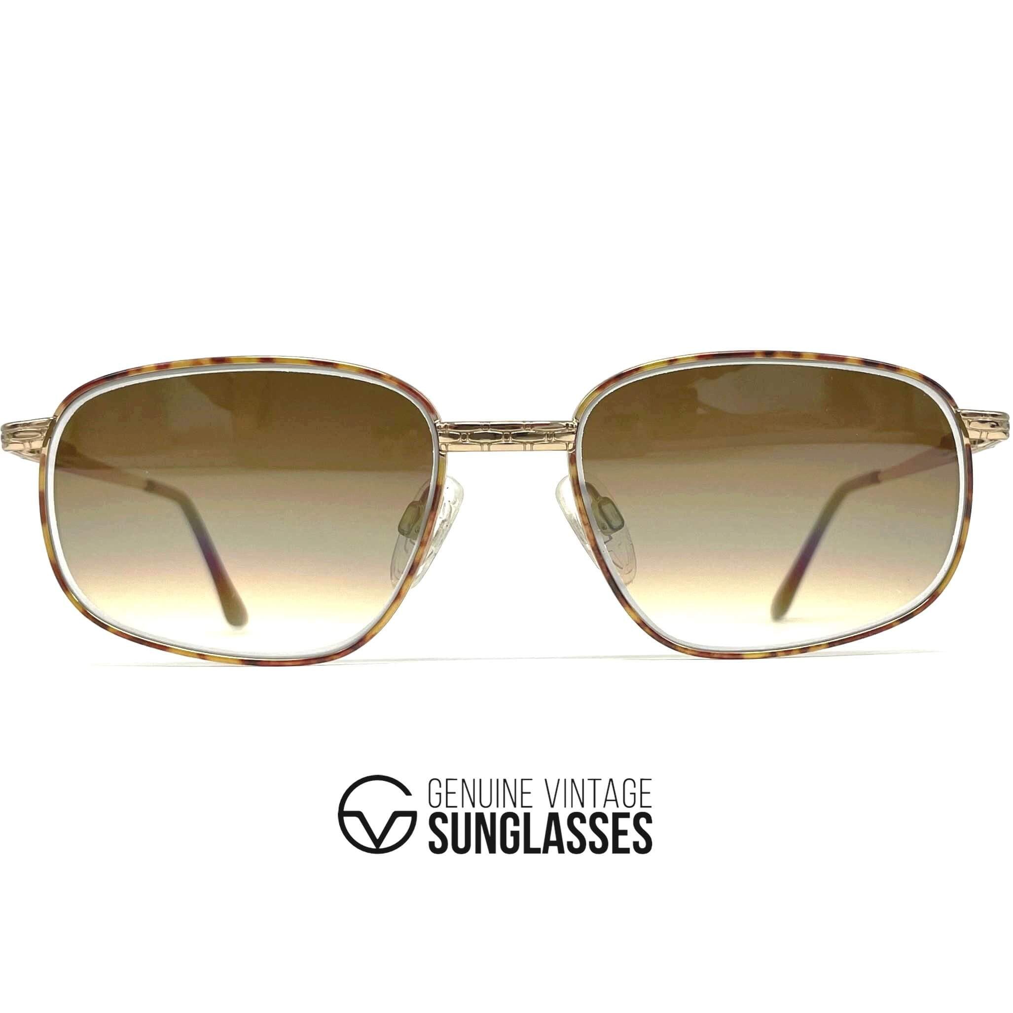 Vintage YVES SAINT LAURENT 4049 gold sunglasses