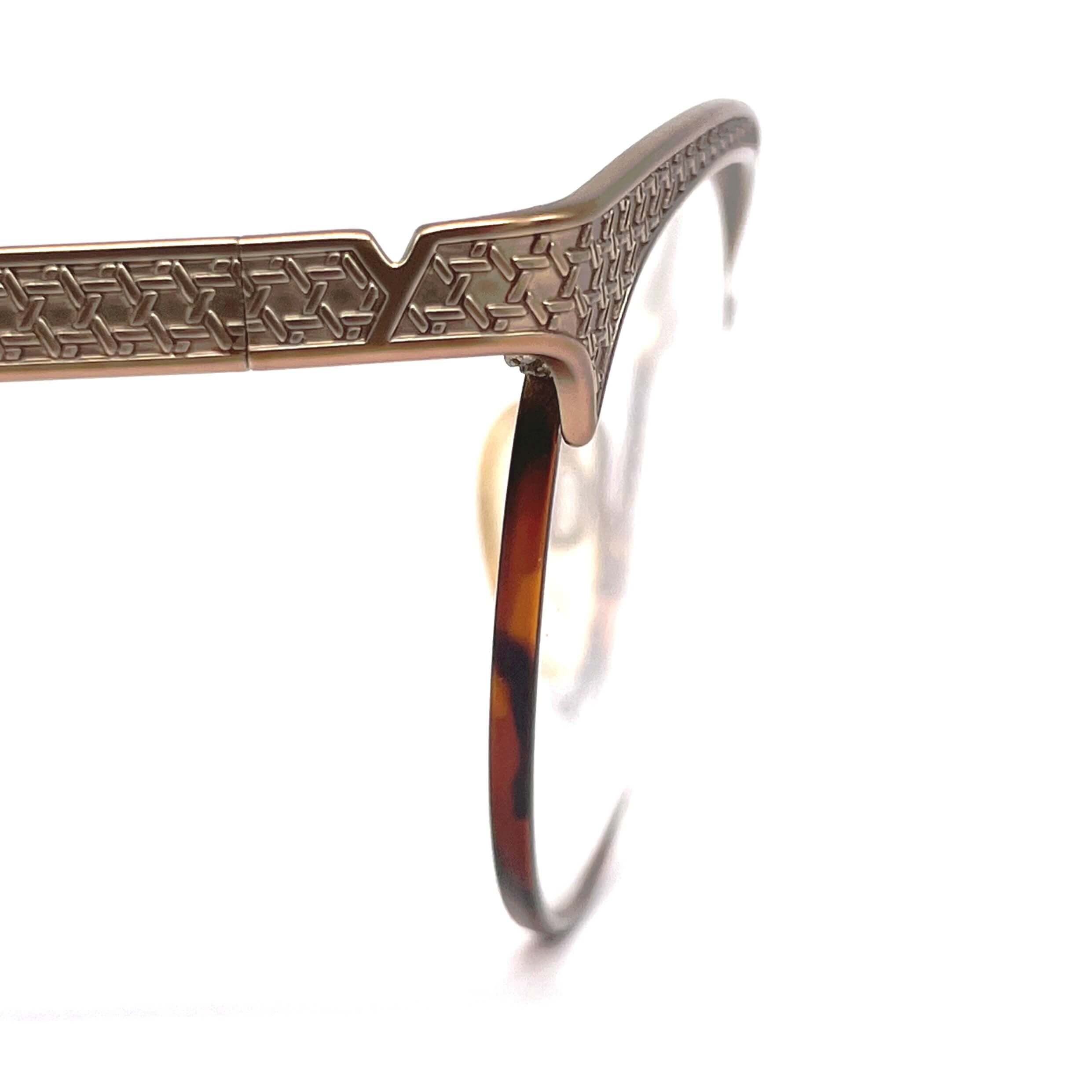 Vintage YVES SAINT LAURENT 4065 gold glasses frames
