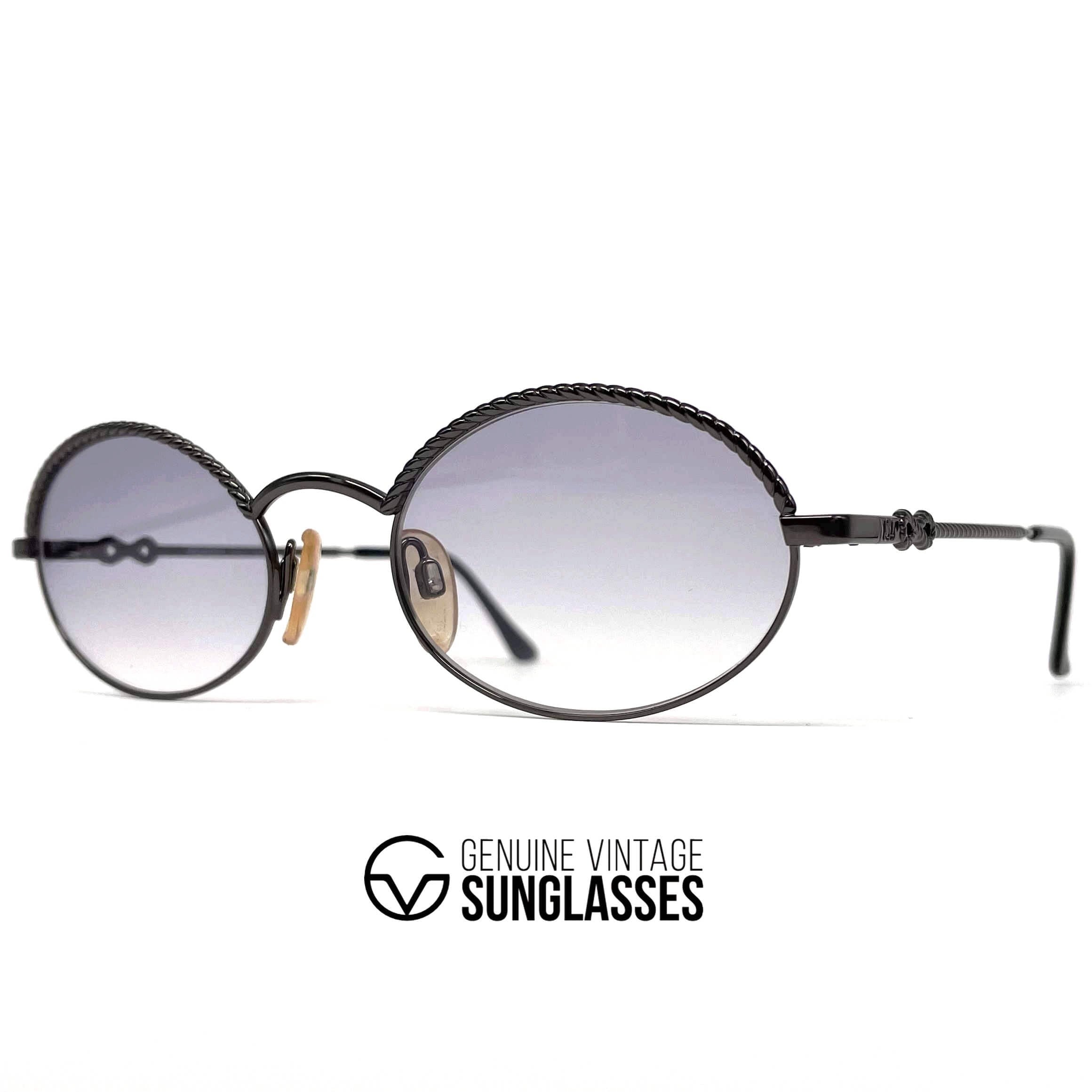 Vintage YVES SAINT LAURENT 4101 black sunglasses