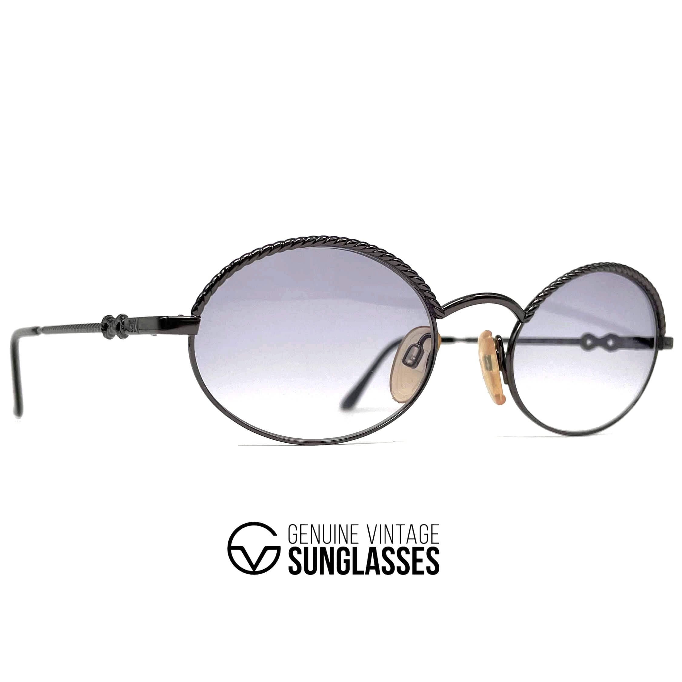 Vintage YVES SAINT LAURENT 4101 black sunglasses