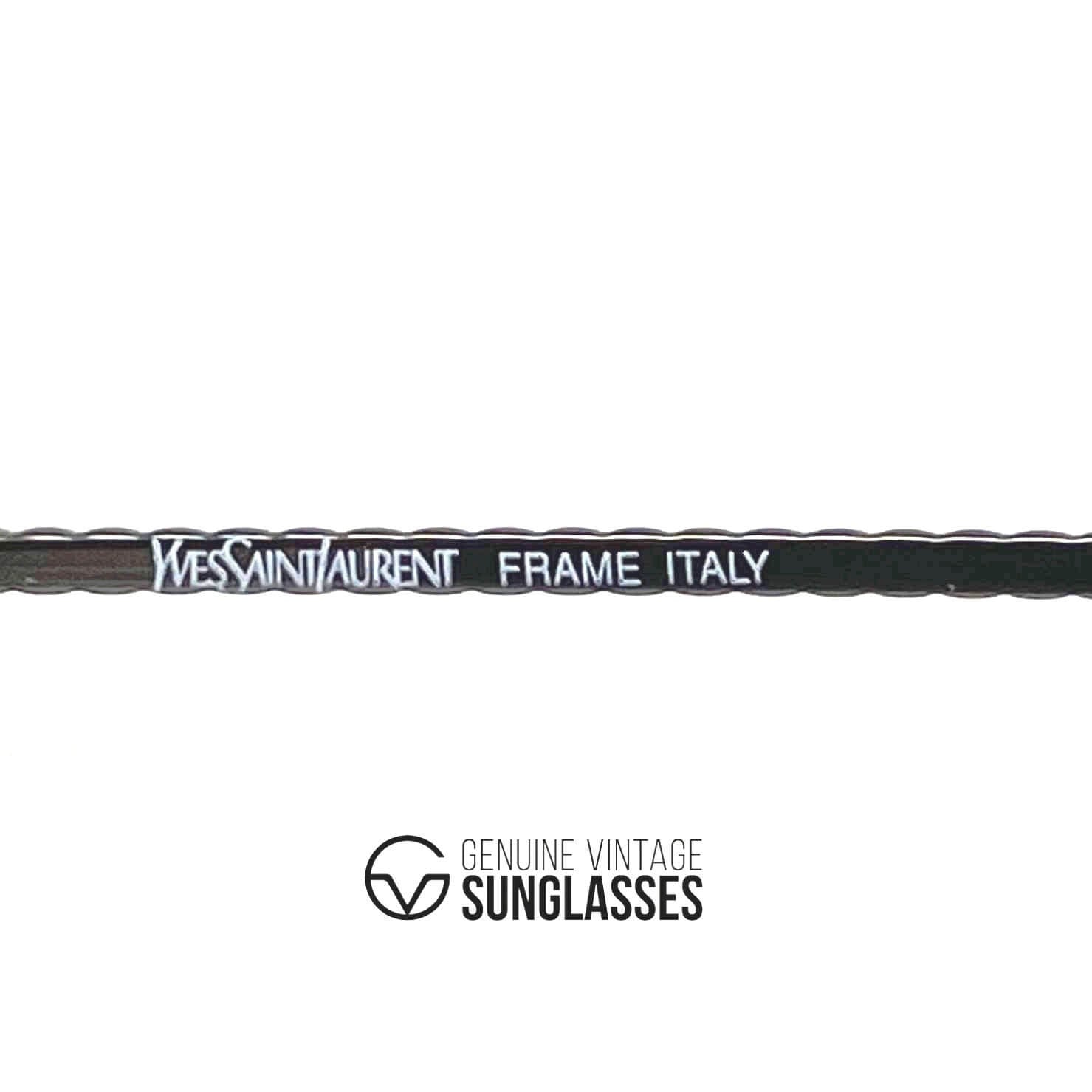 Vintage YVES SAINT LAURENT 4101 black sunglasses