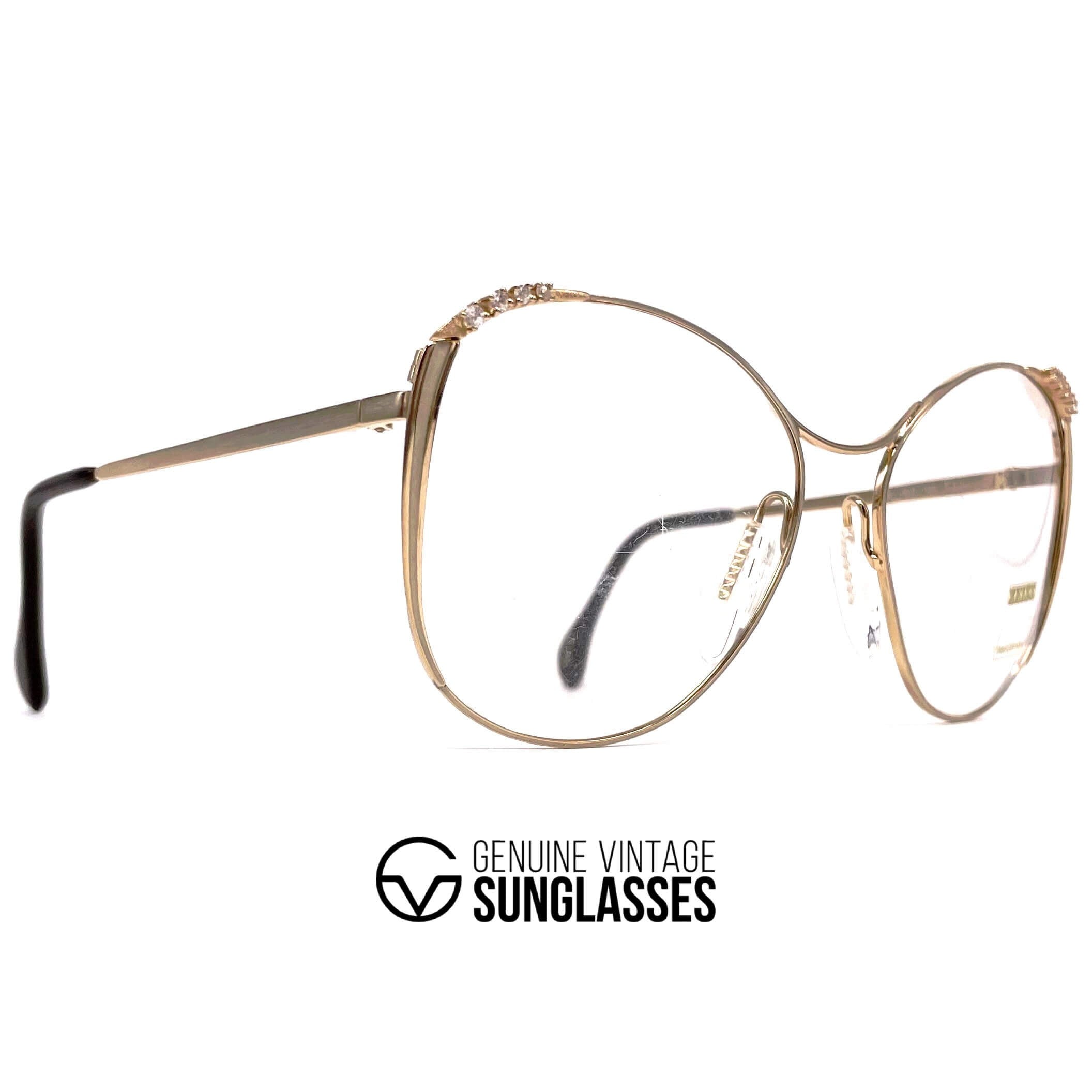 Vintage ZEISS 6472 gold glasses frames