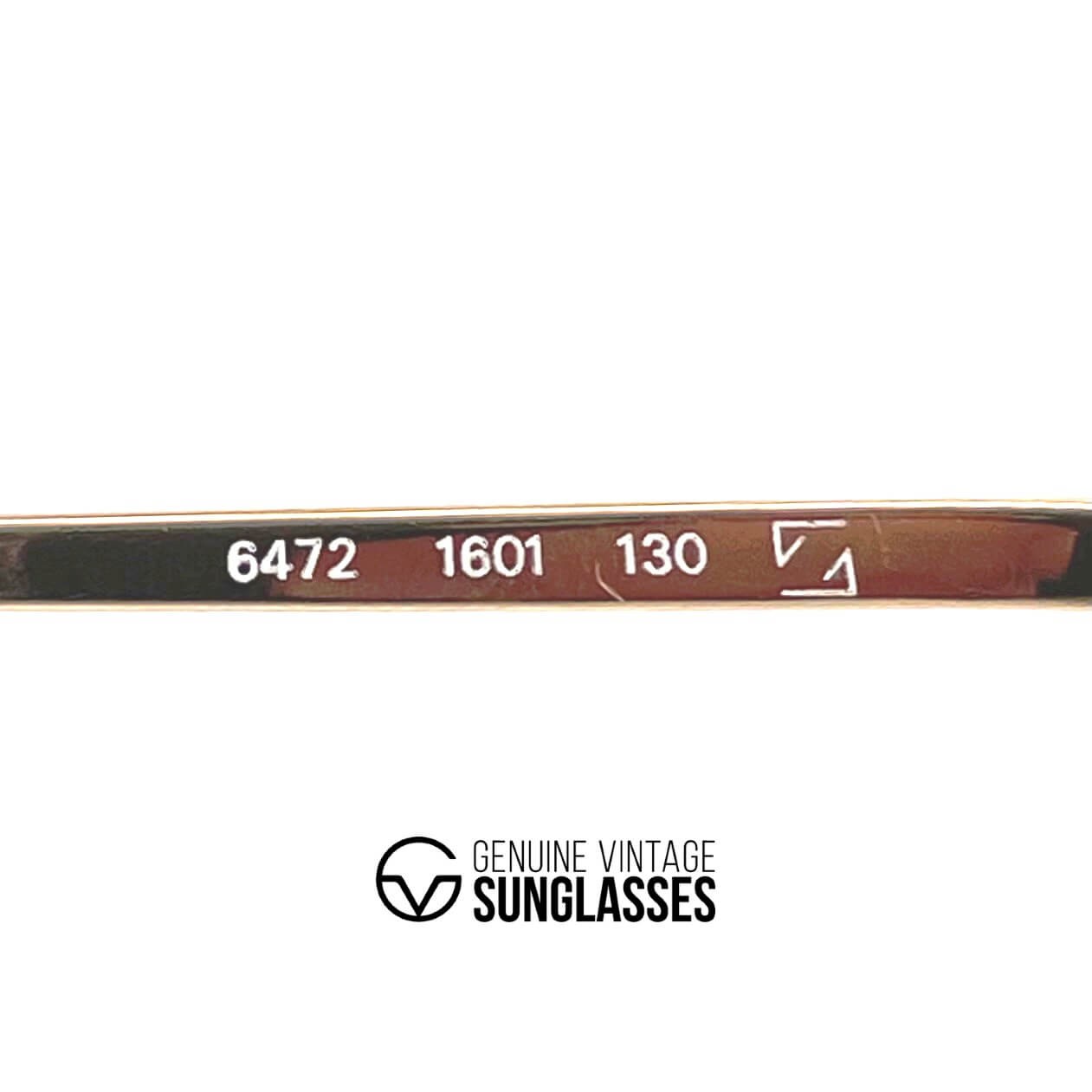 Vintage ZEISS 6472 gold glasses frames