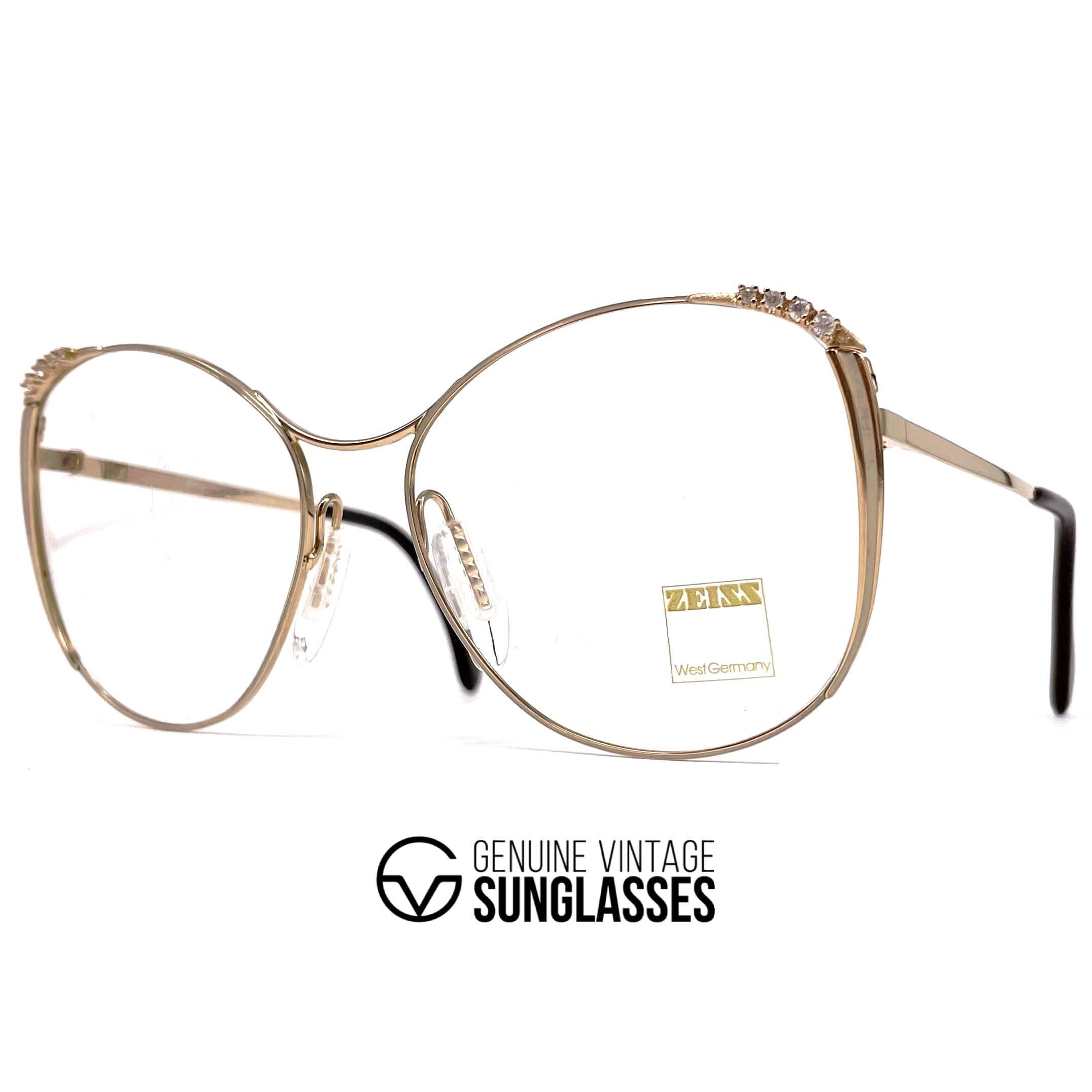 Vintage ZEISS 6472 gold glasses frames