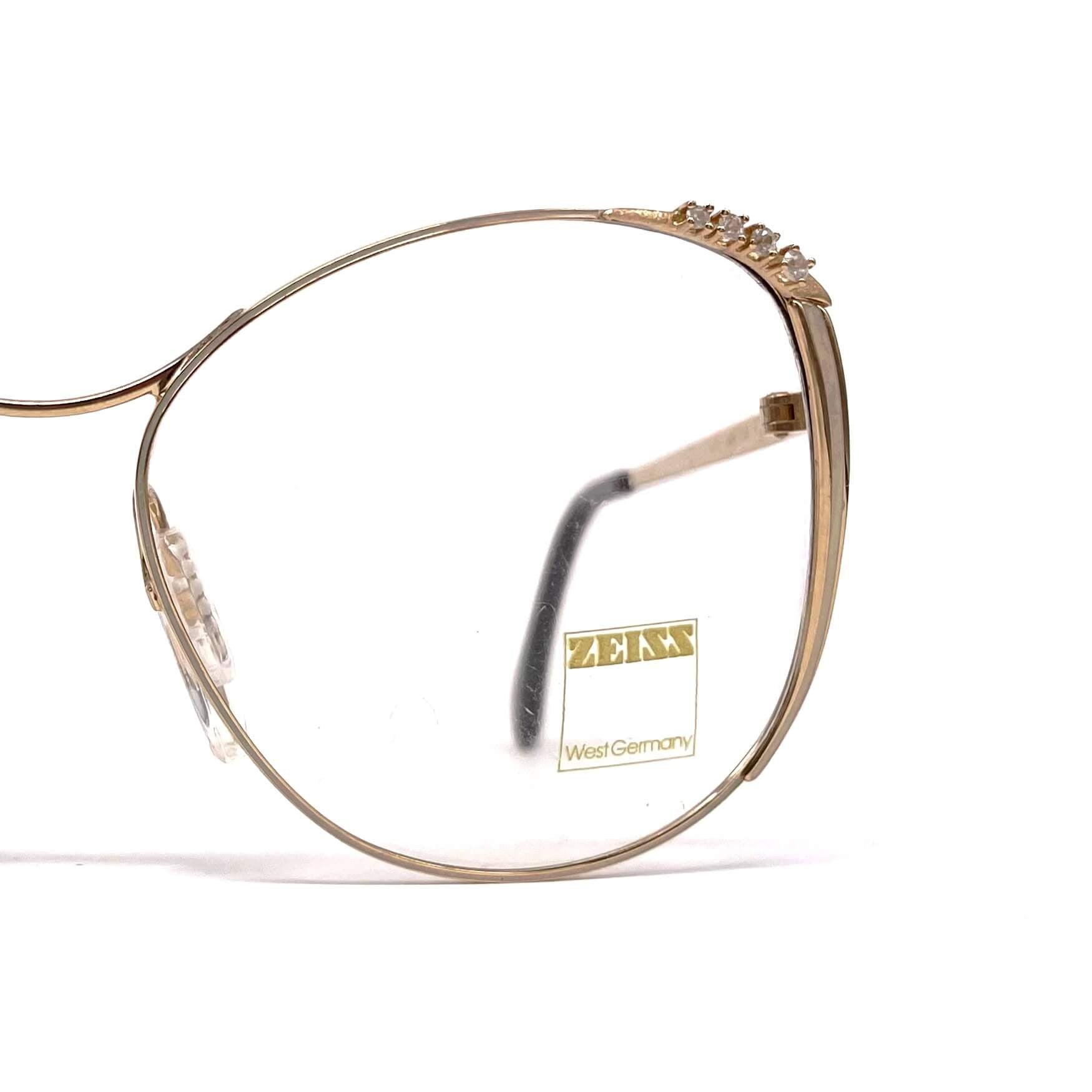 Vintage ZEISS 6472 gold glasses frames