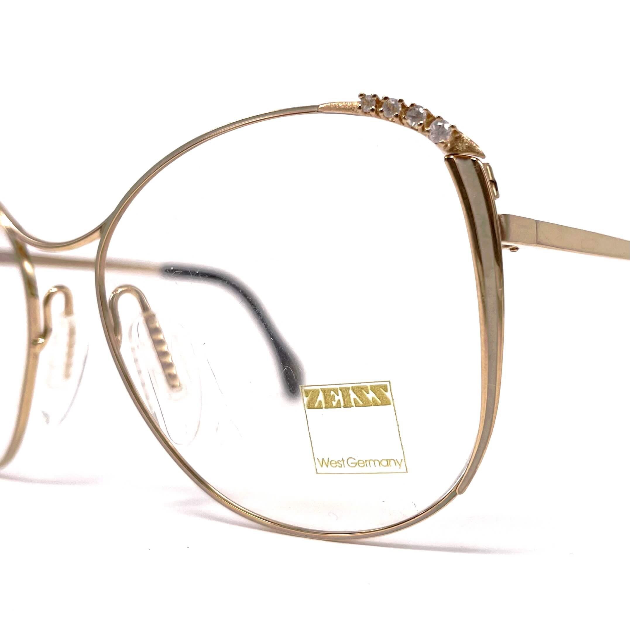 Vintage ZEISS 6472 gold glasses frames