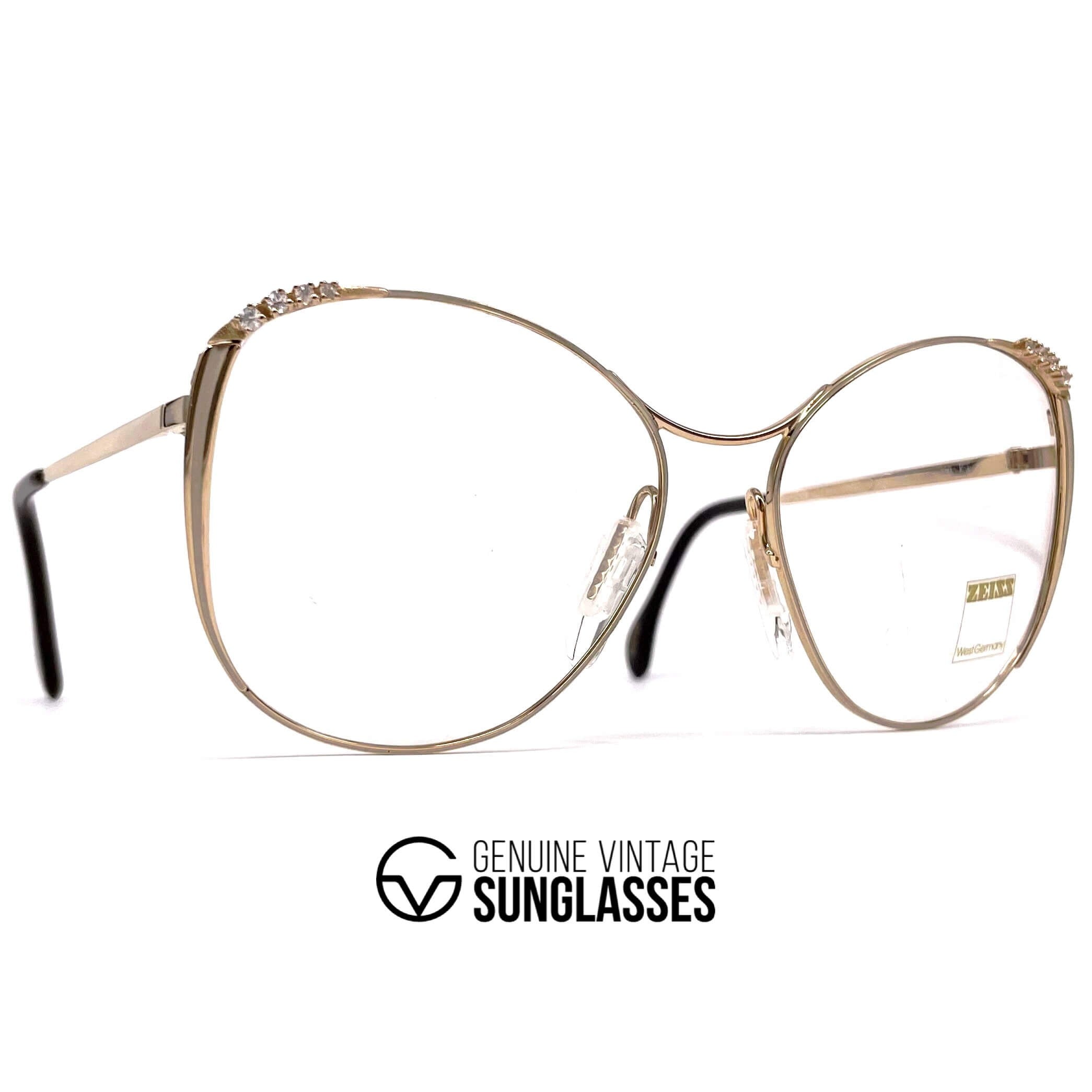 Vintage ZEISS 6472 gold glasses frames