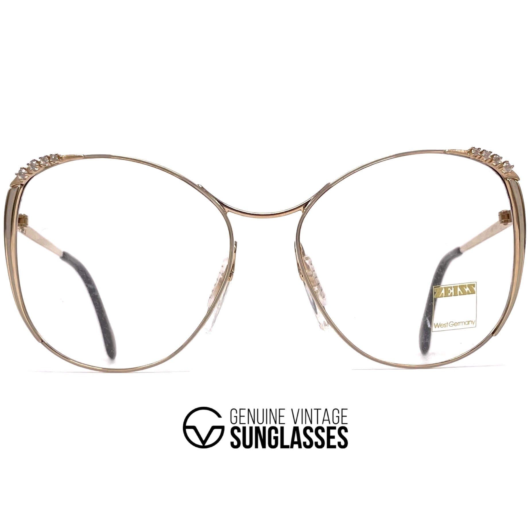 Vintage ZEISS 6472 gold glasses frames