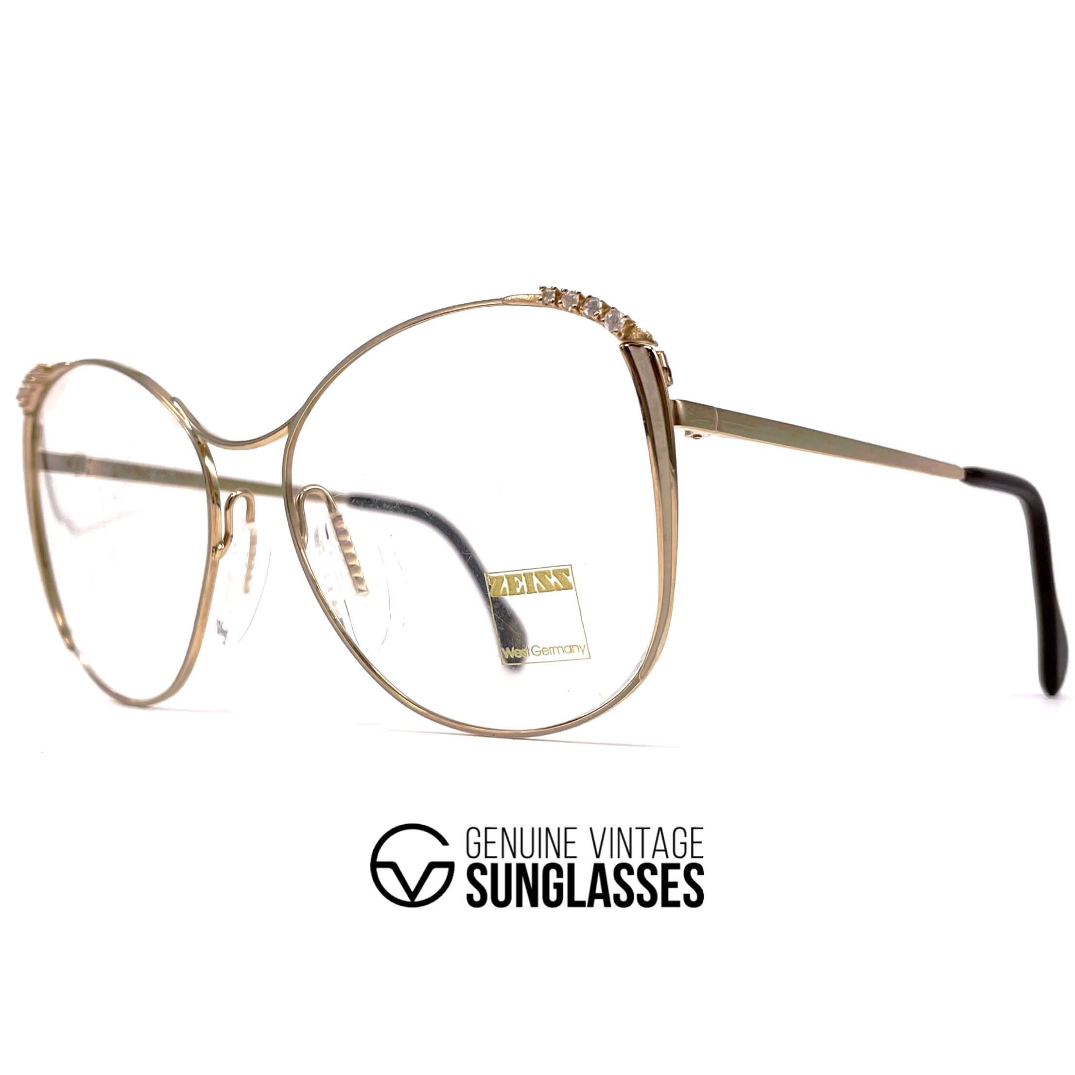 Vintage ZEISS 6472 gold glasses frames